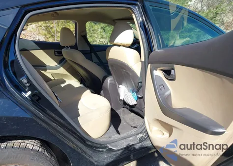 2012 Hyundai Elantra Gls from USA, damaged, VIN 5NPDH4AE7CH092484